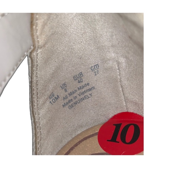 -SOLD-New Dr. Scholl's Women's Genuinely Wedge Sandal Stone color Size 10M - Picture 9 of 10